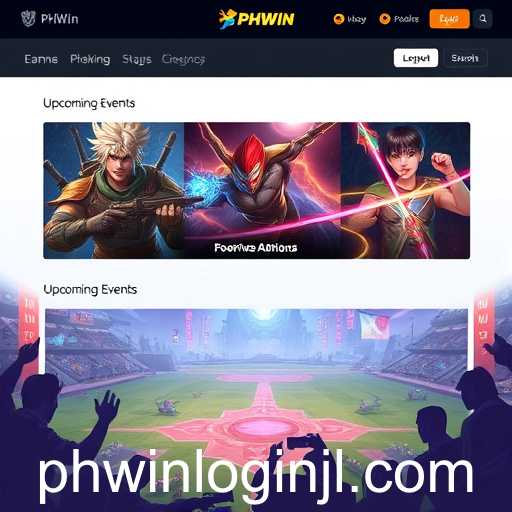 Exploring the 'Upcoming Events' Game Category with PHWin Login